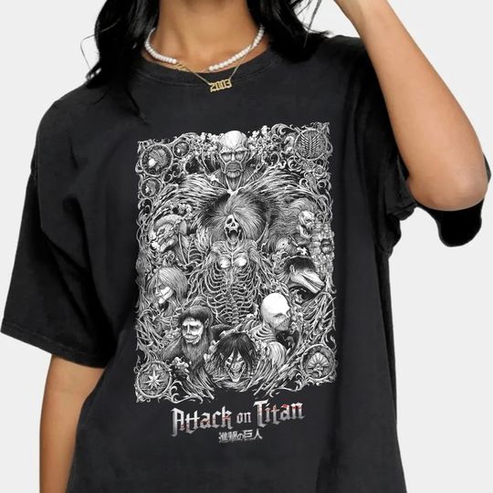 Eren Yeager Unisex T-Shirt, AO Titan Anime Shirt, AO Titan Fashion Tee