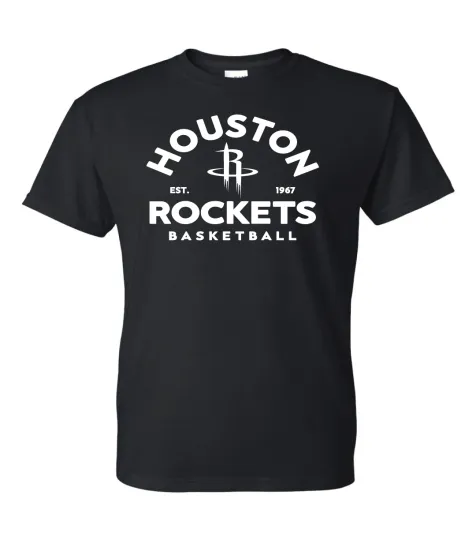 Houston Rockets Basketball T-Shirt for Men and Youth