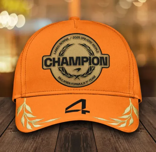 Discover 1Mclarenn X Lando Nor-Ris World Champion 2025 Classic Cap