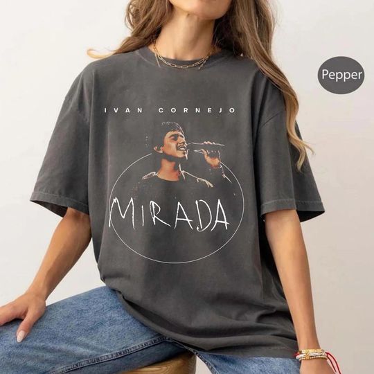 Ivan Cornejo Mirada Tour T-Shirt Unisex Mexican Music Artist Graphic Tee