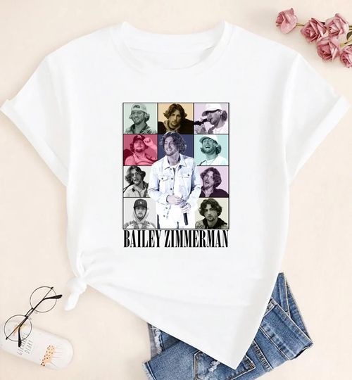 Discover Bailey Zimmerman Graphic T-Shirt for Men, Country Music Fan Gift