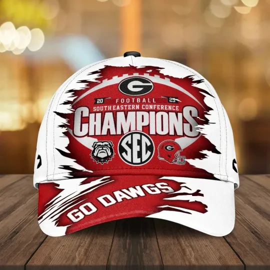 Discover Bulldogs Football 2025 Champions Classic Cap, Gift For Fans