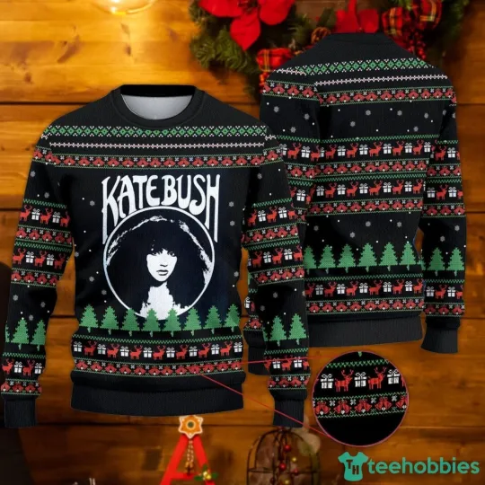 Discover Kate Bush Ugly Christmas Sweater Gifl For Fan S-5XL