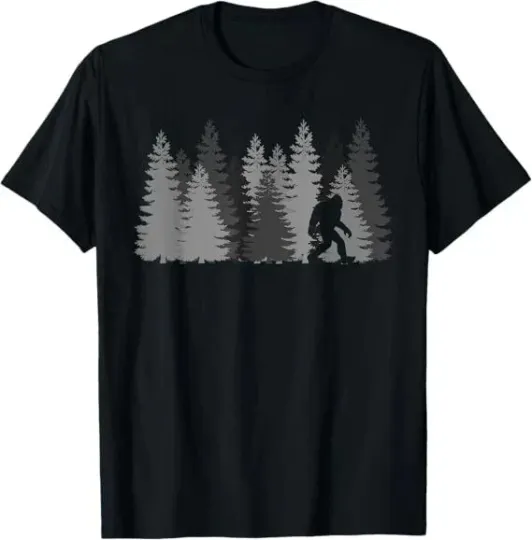 Discover Bigfoot Forest Sasquatch Yeti T-Shirt