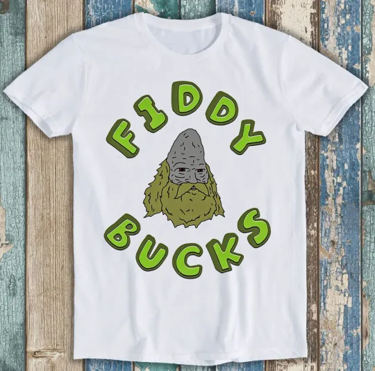Fiddy Bucks The Big Lez Show Bigfoot Sassy Sasquatch T-Shirt