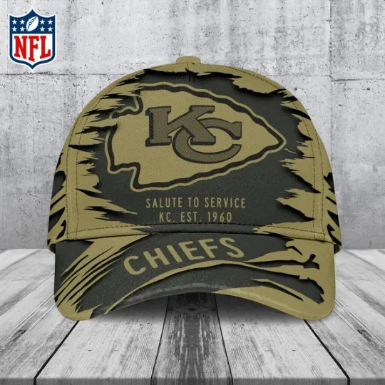 Discover KC Chief 2025 Salute to Service Classic Cap, Gift For Fans