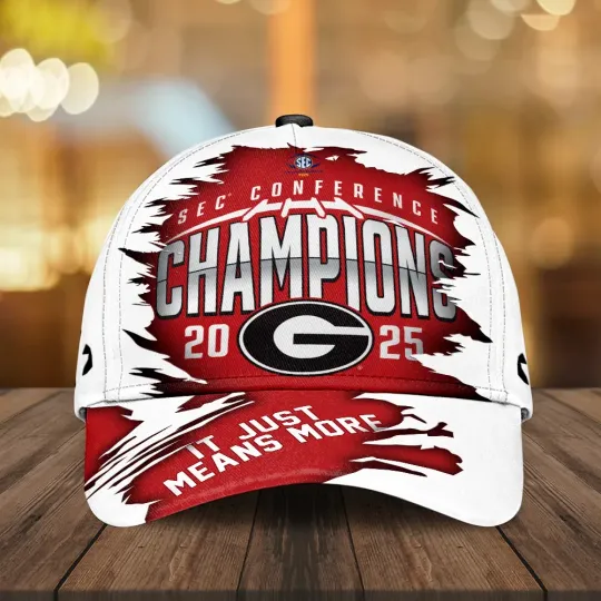 Discover Bulldogs Football 2025 SEC Champions Classic Cap