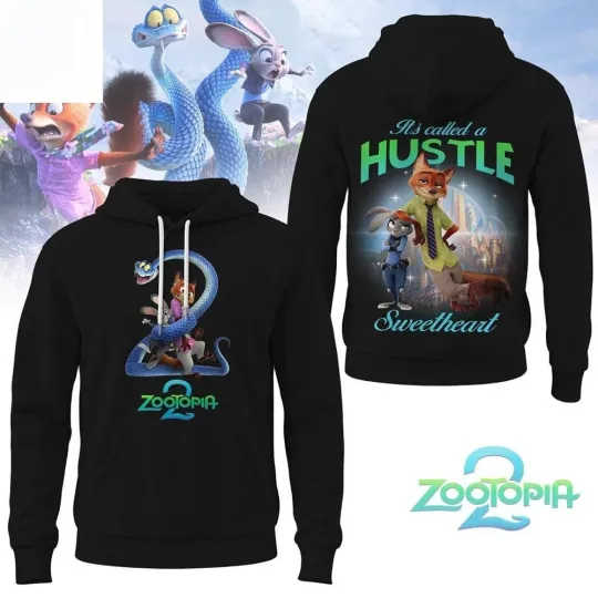 Discover Zootopia Its Called a Hustle 3D Hoodie, Gift For Fans