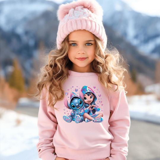Discover Disney Lilo and Stitch Sweatshirt, Disneyland Stitch Shirt, Disneyworld Stitch, Stitch Friends, Stitch Angel, Lilo Stitch, toddler, youth