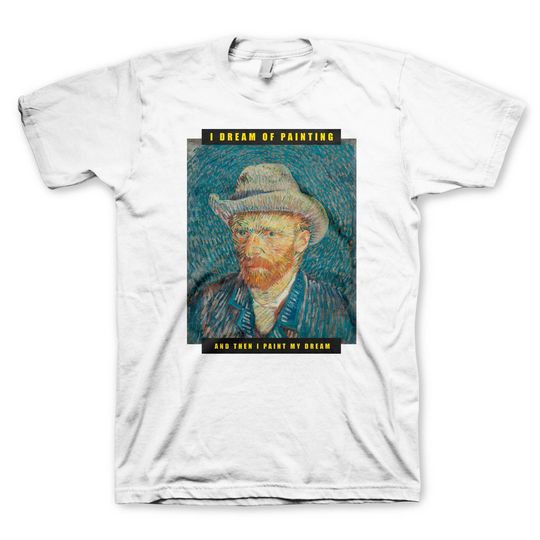 Discover Vincent Van Gogh T-Shirt for Men Women Artwork Print Casual Tee