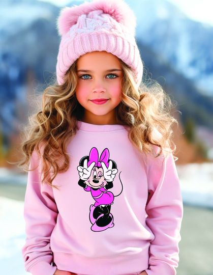 Discover Minnie Mouse Sweatshirt, Disneyworld Shirt, Disney Trip Shirt, Disneyland, Disney Family Shirt, Kids disney, Mickey and Friends, cute minnie