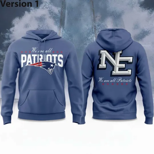 Discover Patriots Rivalries Nor’Easter Storm Blue 2025 Hoodie Shirt