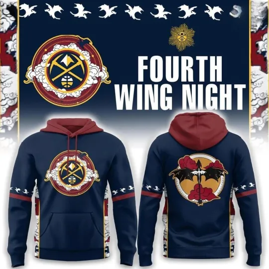 Nuggets Fourth Wing Night Hoodie, Gift For Fans