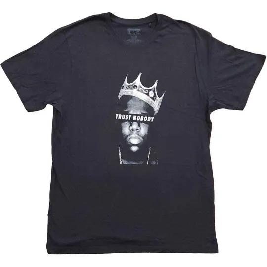 Discover Biggie Smalls Unisex T-Shirt: Trust Nobody (Small)