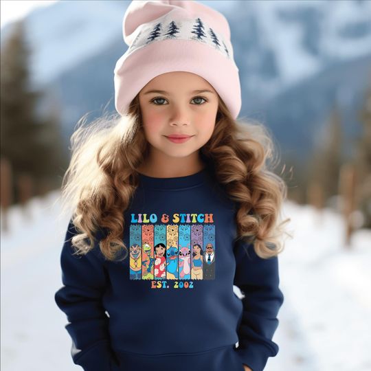 Discover Lilo and Stitch Sweatshirt, Disneyland Family Matching Shirt, Disney Trip tee