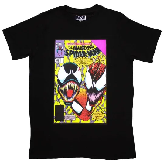 Discover Marvel Comics Unisex T-Shirt: The Conclusion Comic Cover (Large)
