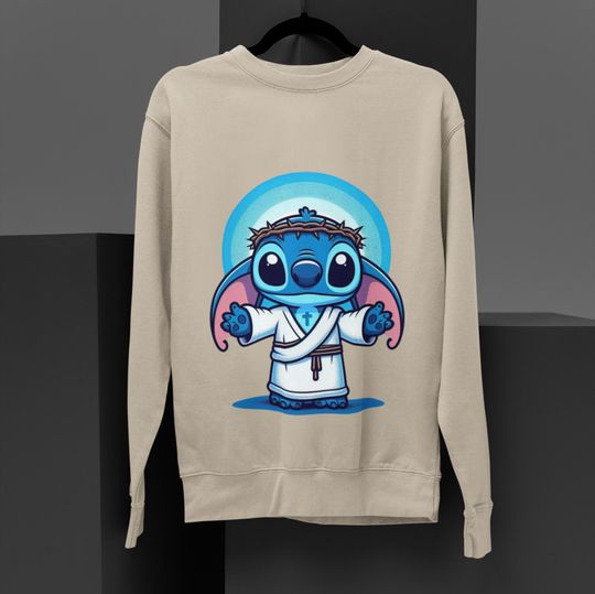 Discover Holy Stitch Sweatshirt, Disney Stitch Sweatshirt, Wizard Stitch Sweatshirt, Disney Sweatshirt, Disney Trip Sweater, Disney Kids Sweatshirt
