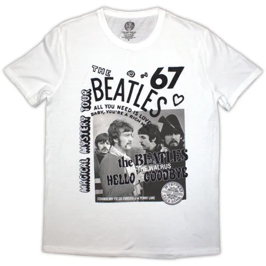 Discover The Beatles Unisex T-Shirt: 1967 (Medium)
