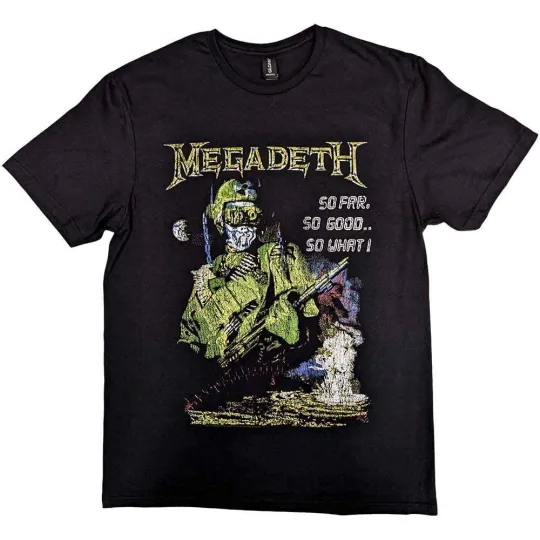 Discover Megadeth Unisex Vintage T-Shirt SFSGSW Explosion