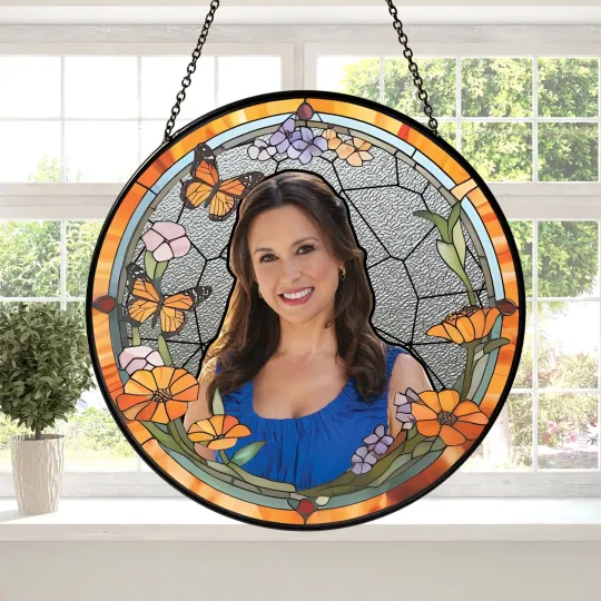 Discover Lacey Chabert Stallion Stained Glass Suncatcher Window Hanging Ornament