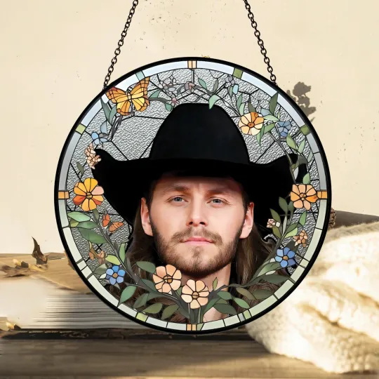 Discover Warren Zeiders Stallion Stained Glass Suncatcher for Home Window Decoration