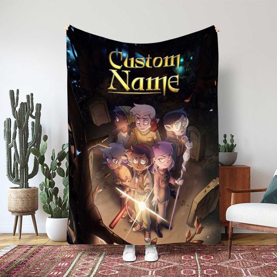 Discover Disney The Owl House Blanket, Luz Noceda Main Character Blanket, Boiling Isles Magic Decor, Human Apprentice Kids Bedroom Gift, TNA006