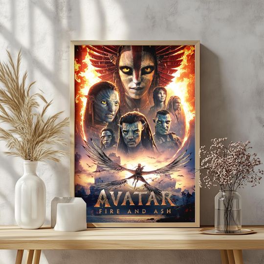 Discover Avatar Fire And Ash Poster, Disney Avatar 3 Poster Decoration Gift, Poster For Avatar Fans, Fire And Ash Gifts, Avatar Movie Lovers Merch