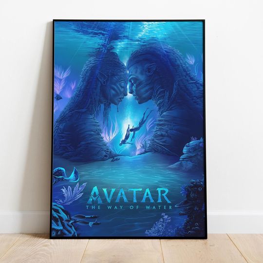 Discover Avatar Poster, Frameless Wall Art & Print, The Way of Water, Movie Poster