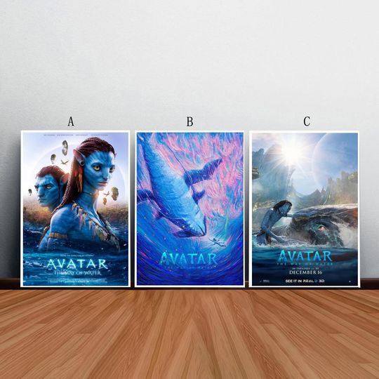Discover Avatar Movie Poster Film Canvas Print Wall Art Canvas For Living Room Bedroom (No frame)