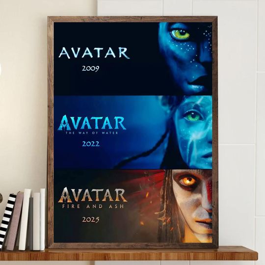 Avatar 2009 to 2025 Inspired Poster Unframed