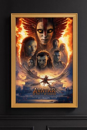 Avatar 3 2025 Vertical Poster