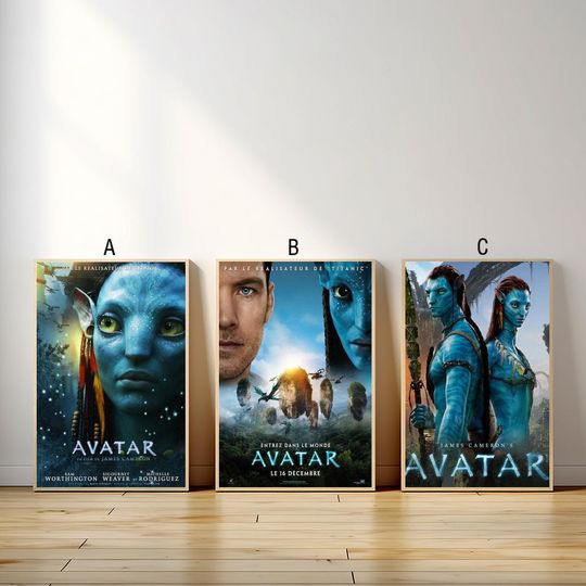 Discover Avatar Movie Poster, Canvas Print, Wall Art Canvas Painting Living Room Bedroom Docor,Fan Gift