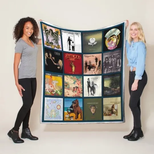 Discover Fleetwood Fleece Sherpa Blanket – Cozy Gift for Fans and Classic Lovers