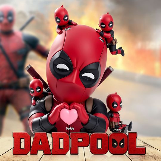 Discover Heroic Christmas For Dad – Personalized Acrylic Keepsake With Kids' Names