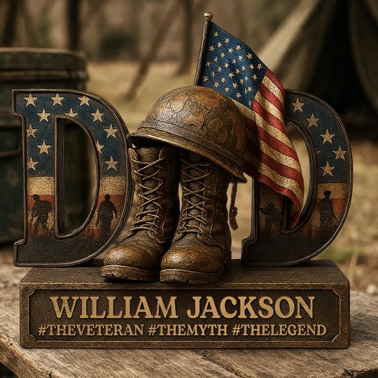 Discover Dad, The Legend – Personalized Christmas Gifts For A True Warrior