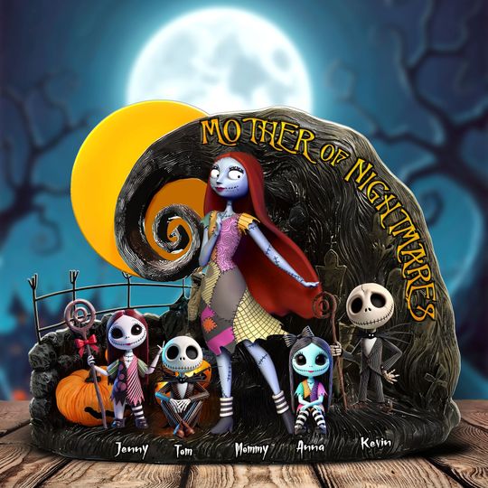 Discover Queen Of Chaos - Personalized Christmas Gifts For Mom Plaque