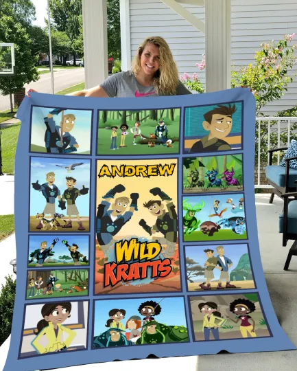Discover Personalized Wild Kratts Fleece Blanket