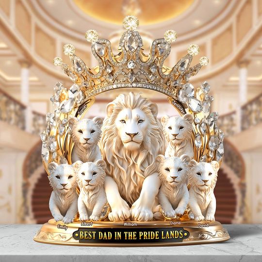 Discover Best Dad Gown Acrylic Plaque, Personalized Christmas Gifts For Dad