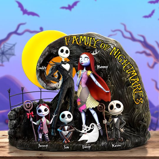 Discover Horror Family Plaque - Personalized Gifts For Family