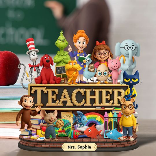 Discover Children's Book Acrylic Plaque - Personalized Gifts For Teacher