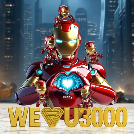 Discover Iron Dad Plaque - Personalized Gifts For Dad