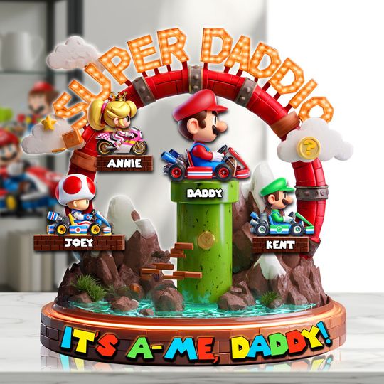 Discover Retro Runner Dad Acrylic Plaque - Personalized Gifts For Dad