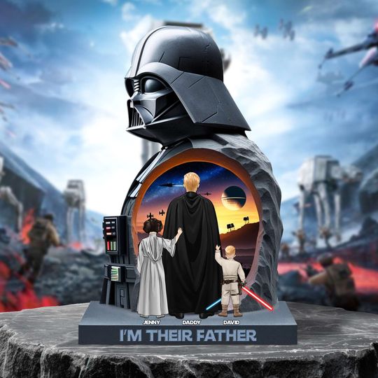 Discover Best Galaxy Dad Model Acrylic Plaque Personalized Gifts For Dad