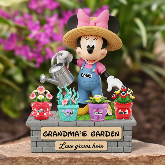 Discover Grandma's Garden Acrylic Plaque - Personalized Gifts For Grandma