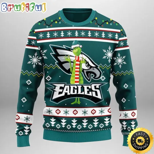 Discover Philadelphia Eagle Funny funny character Show Your Team Spirit Ugly Sweater