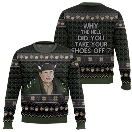 Home Alone Harry Lyme Ugly Christmas Sweater