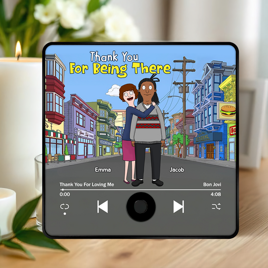 Discover Custom Music Gifts For Couple Fridge Magnet