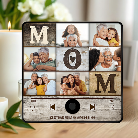 Discover Custom Music & Photo Gifts For Mom Fridge Magnet