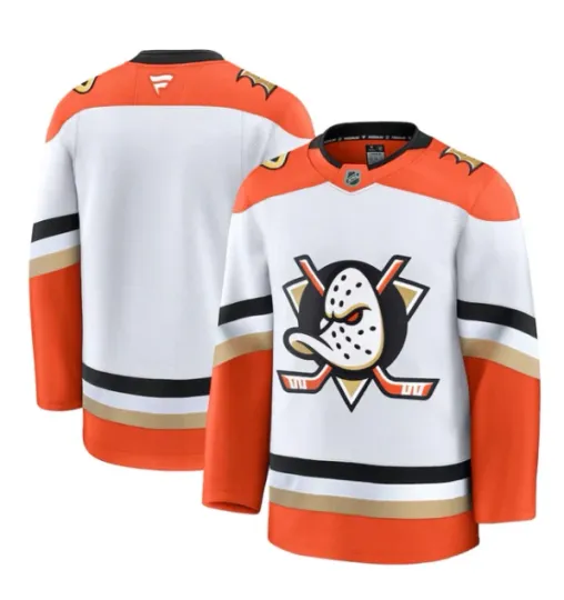 Discover Anaheim Duck Senior Away Hockey Jersey Fullsize S-5Xl