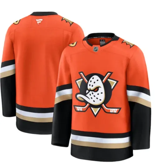 Discover Anaheim Duck Remium Senior Home Hockey Jersey